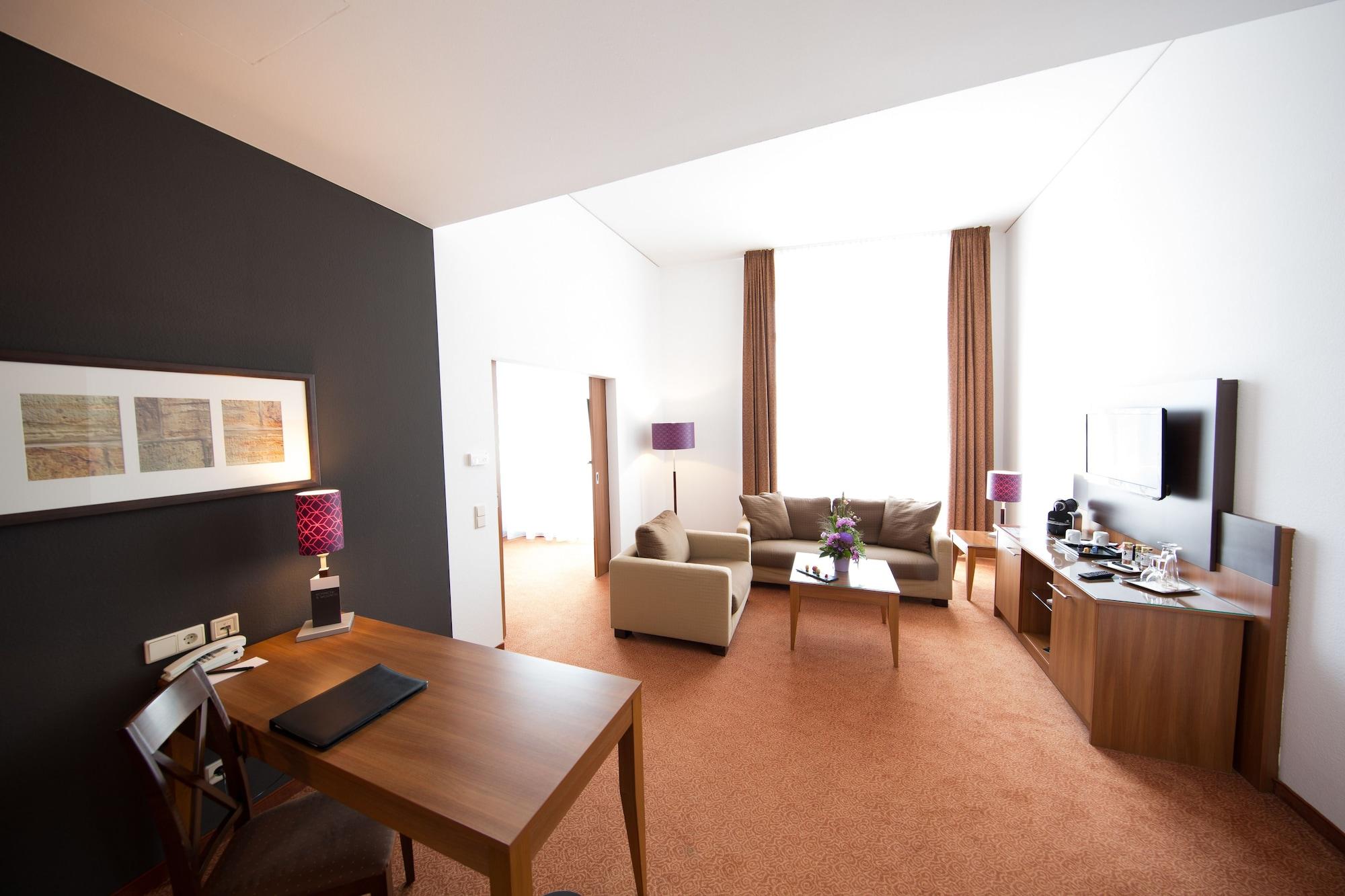 Dorint Hotel Am Dom Erfurt Esterno foto